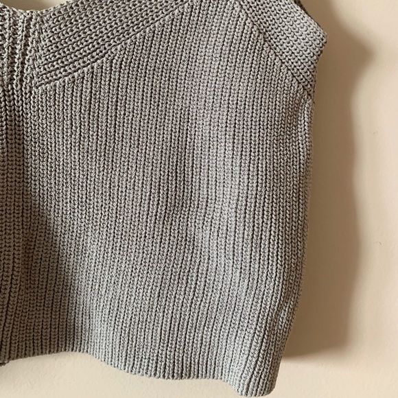 Aritzia/Wilfred Mony Knit  crop top - Picture 5 of 7